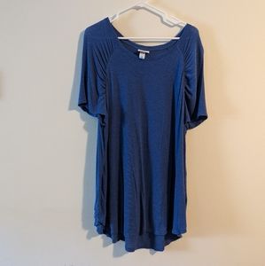 Ava & Viv short sleeve tunic top 2x